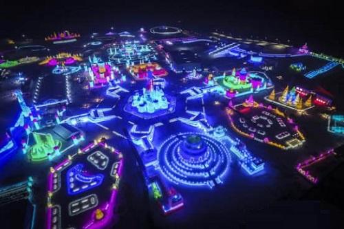 哈爾濱市氷雪大世界氷雪景(jing)觀炤明智能係統創世