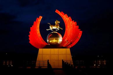 中國(guo)原子城景觀亮化工程(cheng)