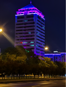 威海衞(wei)生大廈(sha)亱景亮化